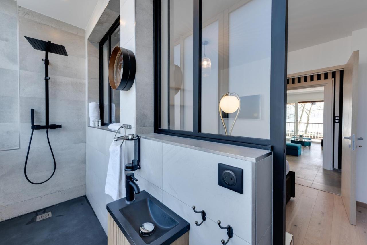 Swan Lake - Design Apartment Facing Lake Annecy Eksteriør billede